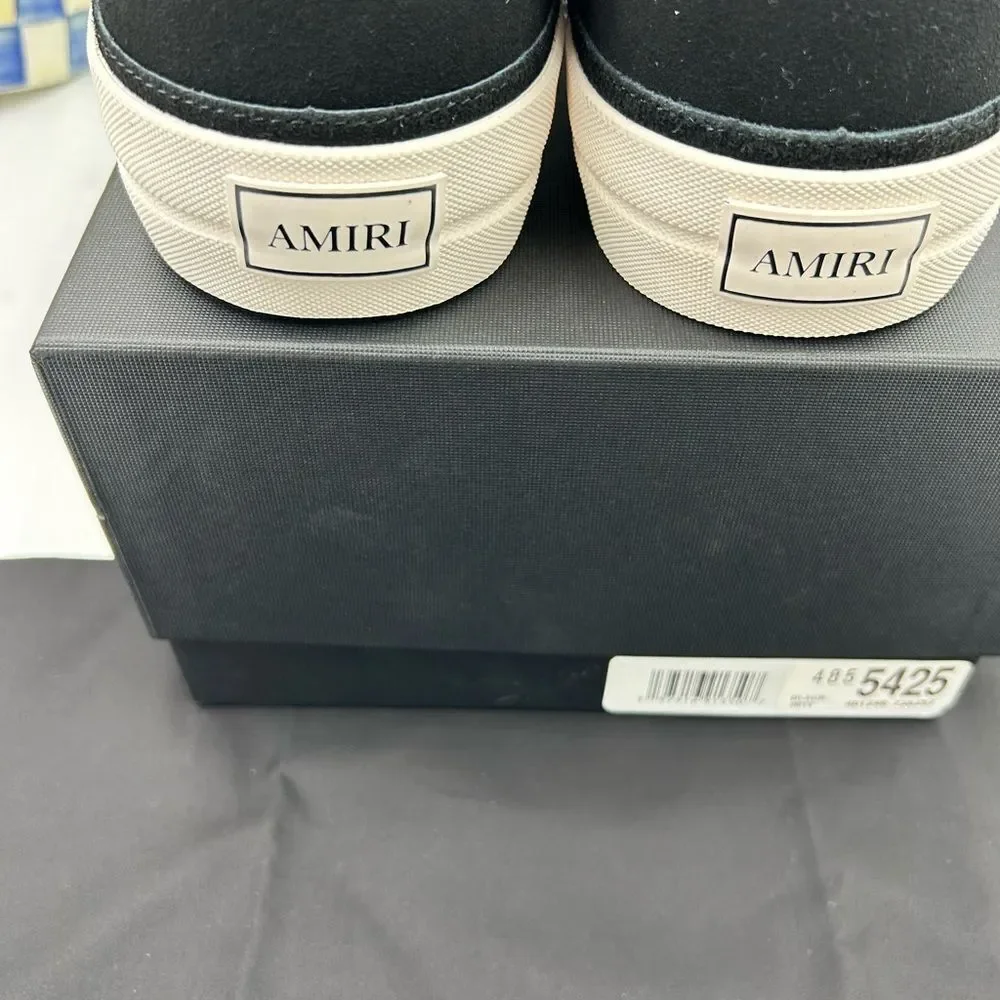 Men's Amiri  leopard  Sunset low top sneakers size 45